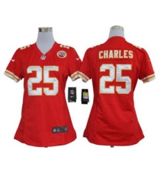 Women Nike Kansas City Chiefs 25# Jamaal Charles Red Nike NFL Jerseys Women Nike Kansas City Chiefs 25# Jamaal Charles Red Nike NFL Jerseys
