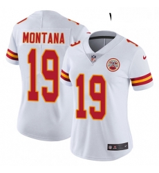 Womens Nike Kansas City Chiefs 19 Joe Montana Elite White NFL Jersey Womens Nike Kansas City Chiefs 19 Joe Montana Elite White NFL Jersey