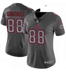 Womens Nike Kansas City Chiefs 88 Tony Gonzalez Gray Static Vapor Untouchable Limited NFL Jersey Womens Nike Kansas City Chiefs 88 Tony Gonzalez Gray Static Vapor Untouchable Limited NFL Jersey
