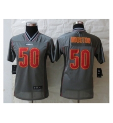 Nike Youth Kansas City Chiefs #50 Houston Grey Jerseys(Vapor) Nike Youth Kansas City Chiefs #50 Houston Grey Jerseys(Vapor)