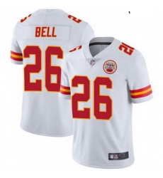 Youth Kansas City Chiefs 26 Le'Veon Bell White Color Vapor Untouchable Limited Jersey Youth Kansas City Chiefs 26 Le'Veon Bell White Color Vapor Untouchable Limited Jersey