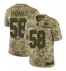 Youth Nike Kansas City Chiefs 58 Derrick Thomas Limited Camo 2018 Salute to Service NFL Jer Youth Nike Kansas City Chiefs 58 Derrick Thomas Limited Camo 2018 Salute to Service NFL Jer