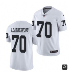 Men Las Vegas Raiders #70 Alex Leatherwood 2021 NFL Draft White Vapor Untouchable Limited Stitched Jersey Men Las Vegas Raiders #70 Alex Leatherwood 2021 NFL Draft White Vapor Untouchable Limited Stitched Jersey