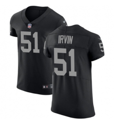 Men Nike Raiders #51 Bruce Irvin Black Team Color Stitched NFL Vapor Untouchable Elite Jersey Men Nike Raiders #51 Bruce Irvin Black Team Color Stitched NFL Vapor Untouchable Elite Jersey