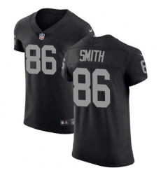 Men Nike Raiders #86 Lee Smith Black Team Color Stitched NFL Vapor Untouchable Elite Jersey Men Nike Raiders #86 Lee Smith Black Team Color Stitched NFL Vapor Untouchable Elite Jersey