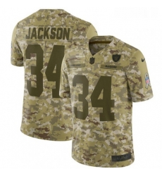 Mens Nike Oakland Raiders 34 Bo Jackson Limited Camo 2018 Salute to Service NFL Jersey Mens Nike Oakland Raiders 34 Bo Jackson Limited Camo 2018 Salute to Service NFL Jersey