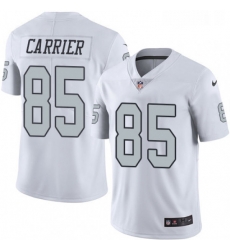 Mens Nike Oakland Raiders 85 Derek Carrier Limited White Rush Vapor Untouchable NFL Jersey Mens Nike Oakland Raiders 85 Derek Carrier Limited White Rush Vapor Untouchable NFL Jersey