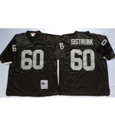 Mitchell And Ness Raiders #60 Otis Sistrunk balck Throwback Stitched NFL Jersey Mitchell And Ness Raiders #60 Otis Sistrunk balck Throwback Stitched NFL Jersey