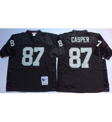 Mitchell And Ness Raiders #87 casper balck Throwback Stitched NFL Jersey Mitchell And Ness Raiders #87 casper balck Throwback Stitched NFL Jersey