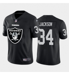 Nike Las Vegas Raiders 34 Bo Jackson Black Team Big Logo Vapor Untouchable Limited Jersey Nike Las Vegas Raiders 34 Bo Jackson Black Team Big Logo Vapor Untouchable Limited Jersey