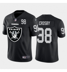 Nike Las Vegas Raiders 98 Maxx Crosby Black Team Big Logo Number Vapor Untouchable Limited Jersey Nike Las Vegas Raiders 98 Maxx Crosby Black Team Big Logo Number Vapor Untouchable Limited Jersey