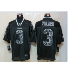 Nike Oakland Raiders 3 Carson Palmer Black Elite Lights Out Fashion NFL Jersey Nike Oakland Raiders 3 Carson Palmer Black Elite Lights Out Fashion NFL Jersey
