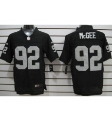 Nike Oakland Raiders 92 Eddie McGee Black Elite NFL Jersey Nike Oakland Raiders 92 Eddie McGee Black Elite NFL Jersey