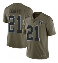 Nike Raiders #21 Gareon Conley Olive Mens Stitched NFL Limited 2017 Salute To Service Jersey Nike Raiders #21 Gareon Conley Olive Mens Stitched NFL Limited 2017 Salute To Service Jersey