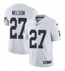 Nike Raiders #27 Reggie Nelson White Mens Stitched NFL Vapor Untouchable Limited Jersey Nike Raiders #27 Reggie Nelson White Mens Stitched NFL Vapor Untouchable Limited Jersey