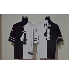 Nike Raiders 4 Derek Carr Black And White Split Vapor Untouchable Limited Jersey Nike Raiders 4 Derek Carr Black And White Split Vapor Untouchable Limited Jersey