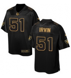 Nike Raiders #51 Bruce Irvin Black Mens Stitched NFL Elite Pro Line Gold Collection Jersey Nike Raiders #51 Bruce Irvin Black Mens Stitched NFL Elite Pro Line Gold Collection Jersey