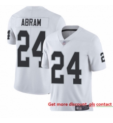 Raiders 24 Johnathan Abram White Men Stitched Football Vapor Untouchable Limited Jersey Raiders 24 Johnathan Abram White Men Stitched Football Vapor Untouchable Limited Jersey