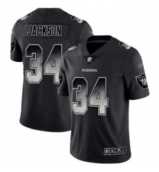 Raiders 34 Bo Jackson Black Men Stitched Football Vapor Untouchable Limited Smoke Fashion Jersey Raiders 34 Bo Jackson Black Men Stitched Football Vapor Untouchable Limited Smoke Fashion Jersey