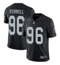 Raiders 96 Clelin Ferrell Black Team Color Men Stitched Football Vapor Untouchable Limited Jersey Raiders 96 Clelin Ferrell Black Team Color Men Stitched Football Vapor Untouchable Limited Jersey