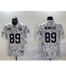 men las vegas raiders 89 brock bowers 2024 f u s e arctic camo salute to service limited stitched football jerseys men las vegas raiders 89 brock bowers 2024 f u s e arctic camo salute to service limited stitched football jerseys