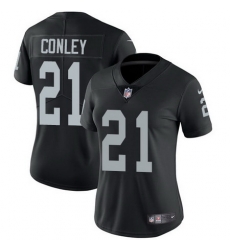 Nike Raiders #21 Gareon Conley Black Team Color Womens Stitched NFL Vapor Untouchable Limited Jersey Nike Raiders #21 Gareon Conley Black Team Color Womens Stitched NFL Vapor Untouchable Limited Jersey