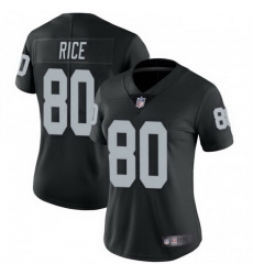 Women Las Vegas Raiders 80 Jerry Rice Black Vapor Untouchabel Limited Jersey Women Las Vegas Raiders 80 Jerry Rice Black Vapor Untouchabel Limited Jersey