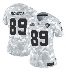 Women Las Vegas Raiders 89 Brock Bowers 2024 F U S E Arctic Camo Salute To Service Limited Stitched Jersey Women Las Vegas Raiders 89 Brock Bowers 2024 F U S E Arctic Camo Salute To Service Limited Stitched Jersey