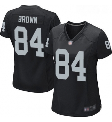 Womens Antonio Brown Game Black Home Jersey Oakland Raiders Football 84 Jersey Womens Antonio Brown Game Black Home Jersey Oakland Raiders Football 84 Jersey