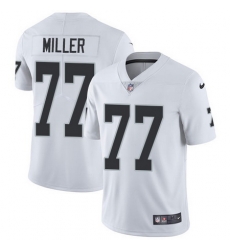 Nike Raiders #77 Kolton Miller White Youth Stitched NFL Vapor Untouchable Limited Jersey Nike Raiders #77 Kolton Miller White Youth Stitched NFL Vapor Untouchable Limited Jersey