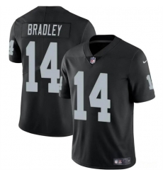 Youth Las Vegas Raiders 14 Carter Bradley Black Stitched Football Jersey Youth Las Vegas Raiders 14 Carter Bradley Black Stitched Football Jersey