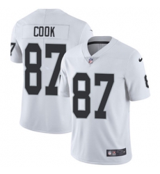 Youth Nike Raiders #87 Jared Cook White Stitched NFL Vapor Untouchable Limited Jersey Youth Nike Raiders #87 Jared Cook White Stitched NFL Vapor Untouchable Limited Jersey