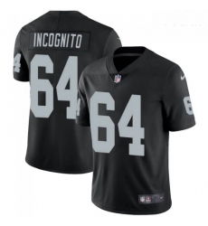 Youth Oakland Raiders #64 Richie Incognito Vapor Untouchable Limited Black Jersey Youth Oakland Raiders #64 Richie Incognito Vapor Untouchable Limited Black Jersey