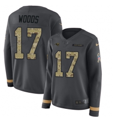 Nike Rams #17 Robert Woods Anthracite Salute to Service Jersey Nike Rams #17 Robert Woods Anthracite Salute to Service Jersey