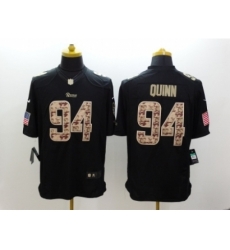 Nike St. Louis Rams 94 Robert Quinn black Limited Salute to Service NFL Jersey Nike St. Louis Rams 94 Robert Quinn black Limited Salute to Service NFL Jersey