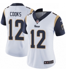 Womens Nike Los Angeles Rams 12 Brandin Cooks White Vapor Untouchable Limited Player NFL Jersey Womens Nike Los Angeles Rams 12 Brandin Cooks White Vapor Untouchable Limited Player NFL Jersey