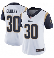 Womens Nike Los Angeles Rams 30 Todd Gurley White Vapor Untouchable Limited Player NFL Jersey Womens Nike Los Angeles Rams 30 Todd Gurley White Vapor Untouchable Limited Player NFL Jersey