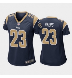 women cam akers los angeles rams navy game jersey women cam akers los angeles rams navy game jersey