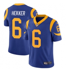 Nike Rams #6 Johnny Hekker Royal Blue Alternate Youth Stitched NFL Vapor Untouchable Limited Jersey Nike Rams #6 Johnny Hekker Royal Blue Alternate Youth Stitched NFL Vapor Untouchable Limited Jersey