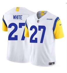 Youth Los Angeles Rams 27 Tre'Davious White White 2024 F U S E Vapor Untouchable Stitched Football Jersey Youth Los Angeles Rams 27 Tre'Davious White White 2024 F U S E Vapor Untouchable Stitched Football Jersey