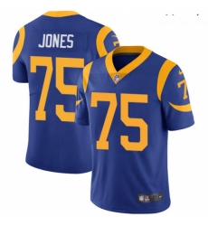 Youth Nike Los Angeles Rams #75 Deacon Jones Royal Blue Alternate Vapor Untouchable Limited Player NFL Jersey Youth Nike Los Angeles Rams #75 Deacon Jones Royal Blue Alternate Vapor Untouchable Limited Player NFL Jersey