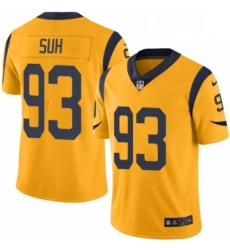 Youth Nike Los Angeles Rams 93 Ndamukong Suh Limited Gold Rush Vapor Untouchable NFL Jersey Youth Nike Los Angeles Rams 93 Ndamukong Suh Limited Gold Rush Vapor Untouchable NFL Jersey