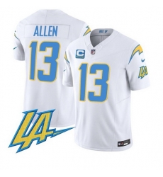 Men Los Angeles Chargers 13 Keenan Allen White F U S E With LA 26 4 Star C Patch Vapor Limited Stitched Football Jersey Men Los Angeles Chargers 13 Keenan Allen White F U S E With LA 26 4 Star C Patch Vapor Limited Stitched Football Jersey
