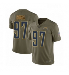 Men Los Angeles Chargers 97 Joey Bosa Limited Olive 2017 Salute to Service Football Jersey Men Los Angeles Chargers 97 Joey Bosa Limited Olive 2017 Salute to Service Football Jersey