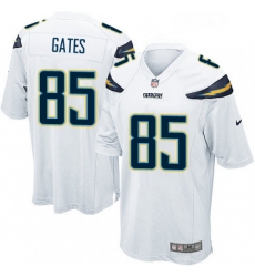 Men Nike Los Angeles Chargers 85 Antonio Gates Game White NFL Jersey Men Nike Los Angeles Chargers 85 Antonio Gates Game White NFL Jersey