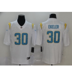Men Nike Los Angels Chargers 30 Austin Ekeler White Vapor Limited Jersey Men Nike Los Angels Chargers 30 Austin Ekeler White Vapor Limited Jersey