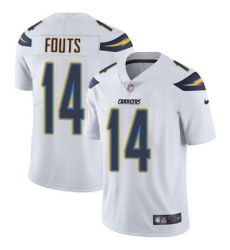 Nike Chargers #14 Dan Fouts White Mens Stitched NFL Vapor Untouchable Limited Jersey Nike Chargers #14 Dan Fouts White Mens Stitched NFL Vapor Untouchable Limited Jersey