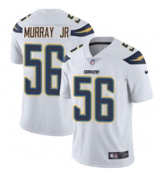 Nike Chargers 56 Kenneth Murray Jr White Men Stitched NFL Vapor Untouchable Limited Jersey Nike Chargers 56 Kenneth Murray Jr White Men Stitched NFL Vapor Untouchable Limited Jersey