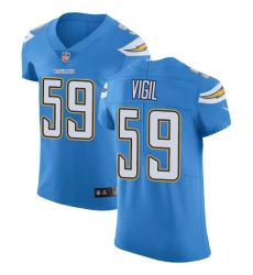 Nike Los Angeles Chargers 59 Nick Vigil Electric Blue Alternate Men Stitched NFL New Elite Jersey Nike Los Angeles Chargers 59 Nick Vigil Electric Blue Alternate Men Stitched NFL New Elite Jersey
