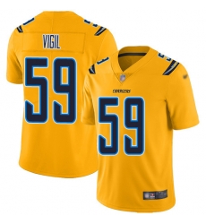 Nike Los Angeles Chargers 59 Nick Vigil Gold Men Stitched NFL Limited Inverted Legend Jersey Nike Los Angeles Chargers 59 Nick Vigil Gold Men Stitched NFL Limited Inverted Legend Jersey